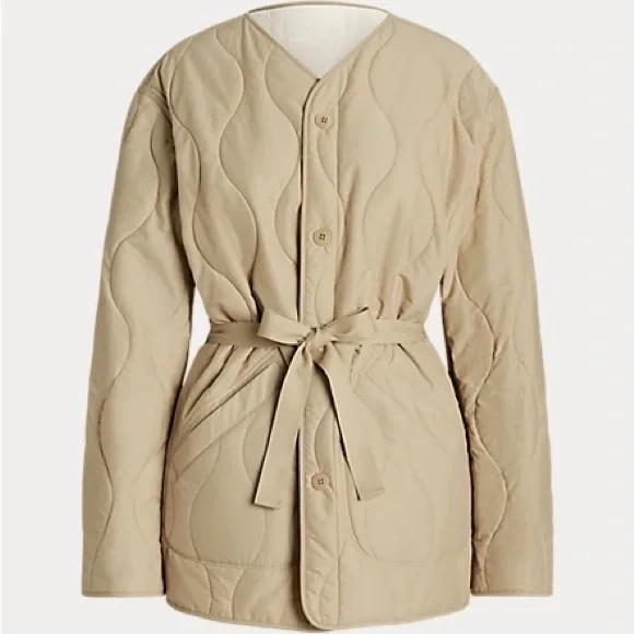 NWT Polo Ralph Lauren Reversible Quilted Jacket - Picture 2 of 5